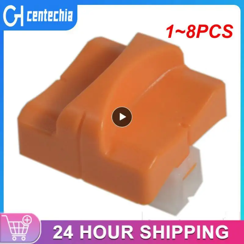

1~8PCS Convenient Easy Tailoring Art Knife Sharp Paper Cutter Exquisite Craftsmanship Spare Cutter Head Easy To Cut Orange Mini