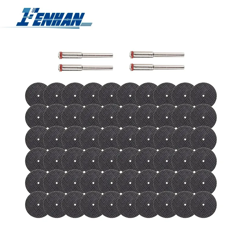 

32mm Abrasive Cutting Disc Set With Mandrels Grinding Wheels Saw Blade Accesories Metal Cutting Rotary Tool For Dremel