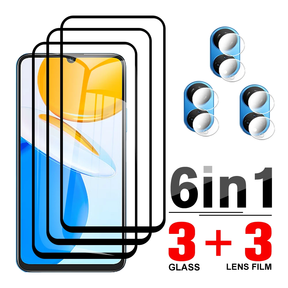 

6 в 1 чехол из закаленного стекла с полным покрытием для Realme Narzo 50 Pro, Защита экрана для Realme Narzo50 Narzo 50Pro 50A 50I, пленка для объектива