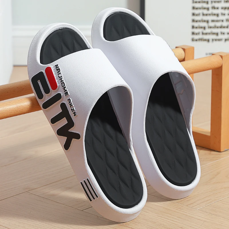 Удобные мужские Летние Повседневные тапочки мягкие молодежные модные сандалии