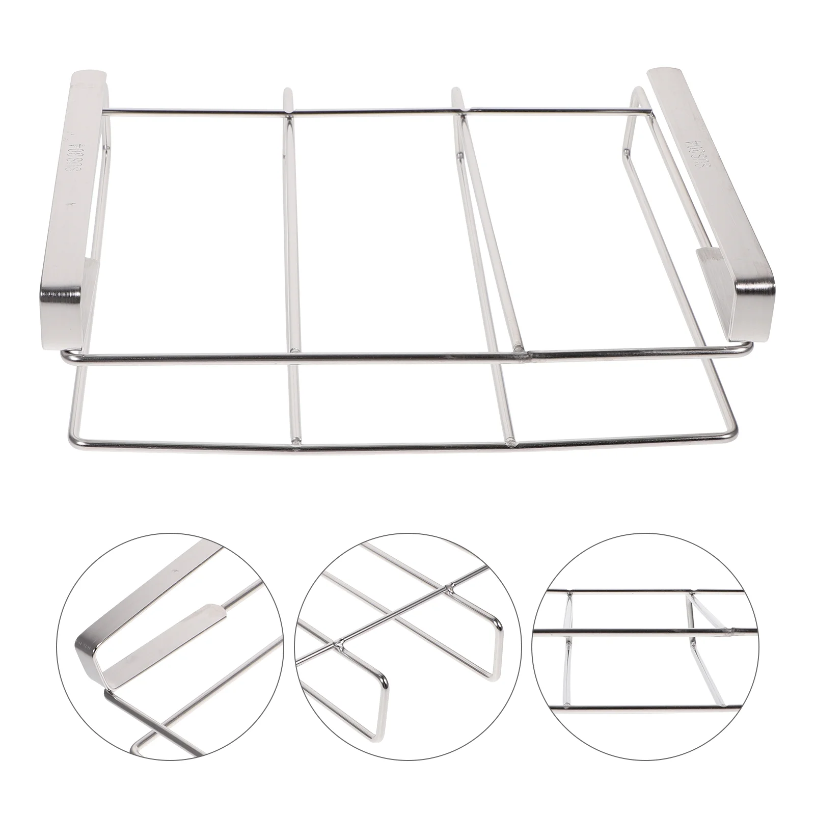 

Cutting Board Stand Metal Cutting Board Holder Under Cabinet Shelf Kitchen Supply