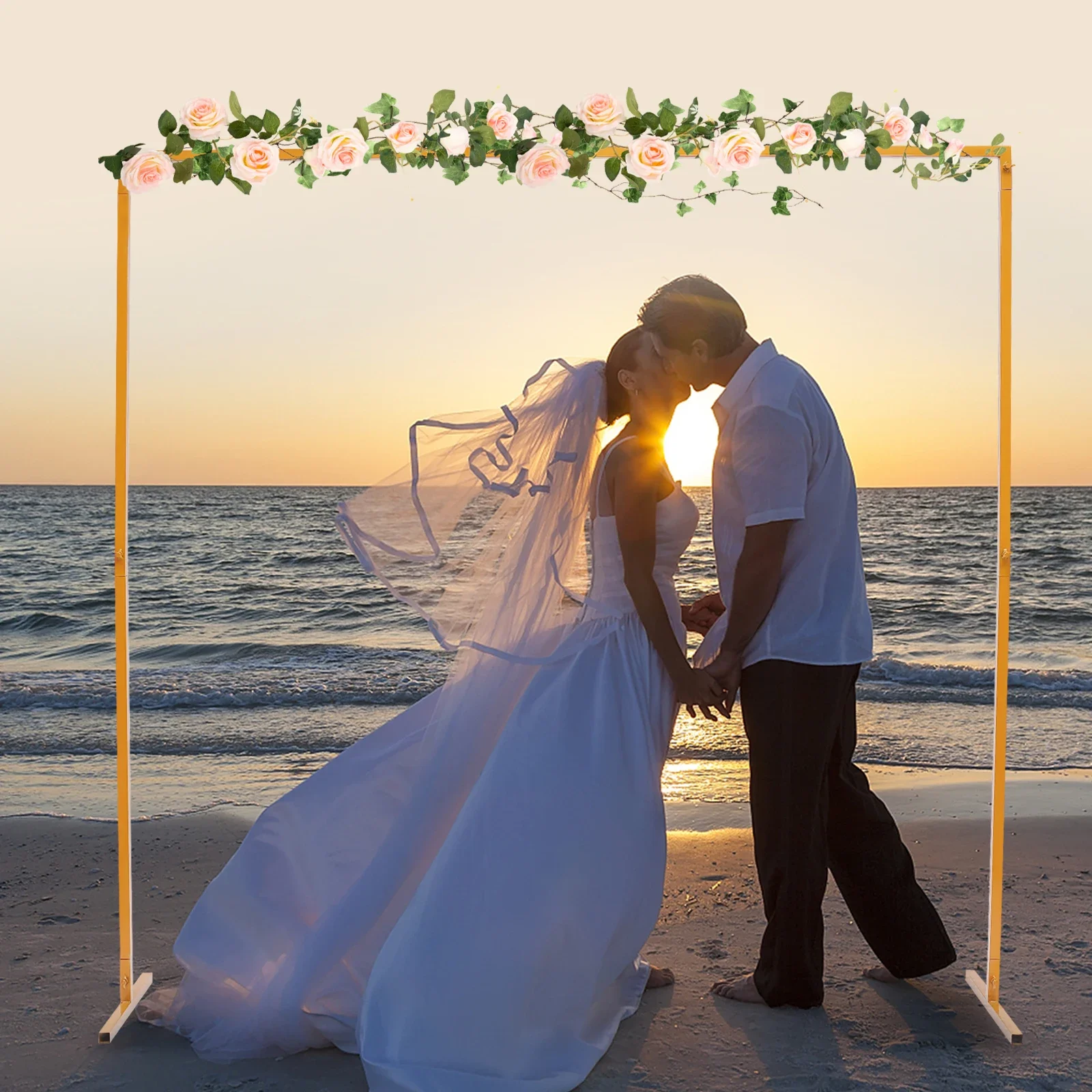 Свадебная фотография с основаниями легкая сборка 6 6x6 Футов квадратная садовая