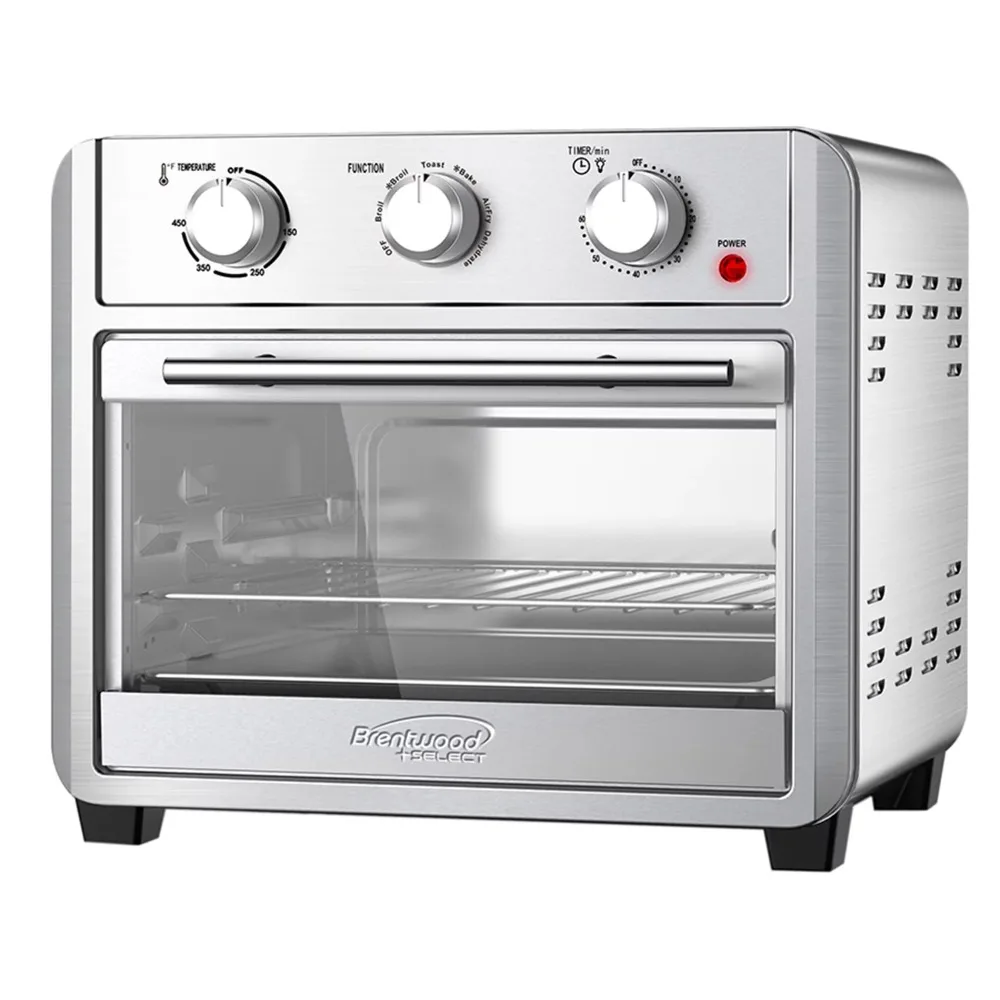 

Select 24-Qt. 1 Electric Oven Kitchen 700-Watt Stainless Steel Convection Air Fryer Toaster Oven Baking Free Shipping Appliances