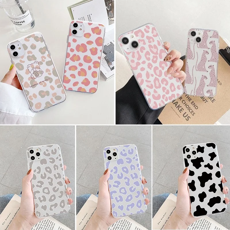 Huawei с леопардовым принтом P50 P40 P30 P20 mate honor 50 Pro 20 10 Lite e 10I 9x 8A 8x Nova 5T P smart 2021 y6 Y7 2019 capa -