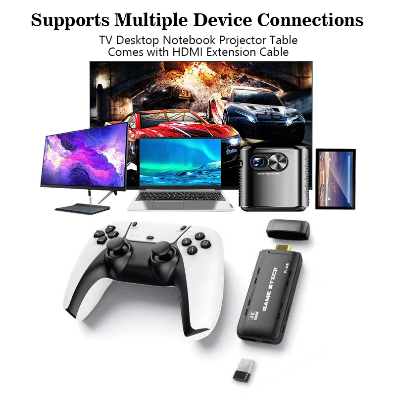 DATA FROG U9 Game Stick 4K 12000 игр для SEGA/SNES/PS1/N64 20 + Эмулятор Dendy портативная игровая консоль