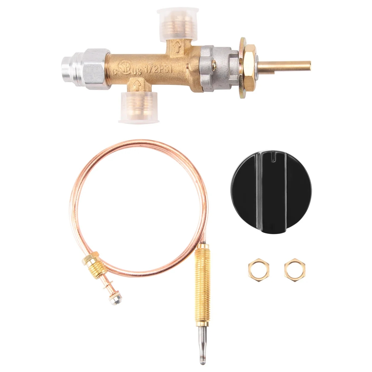 Valve With Thermocouple And Knob