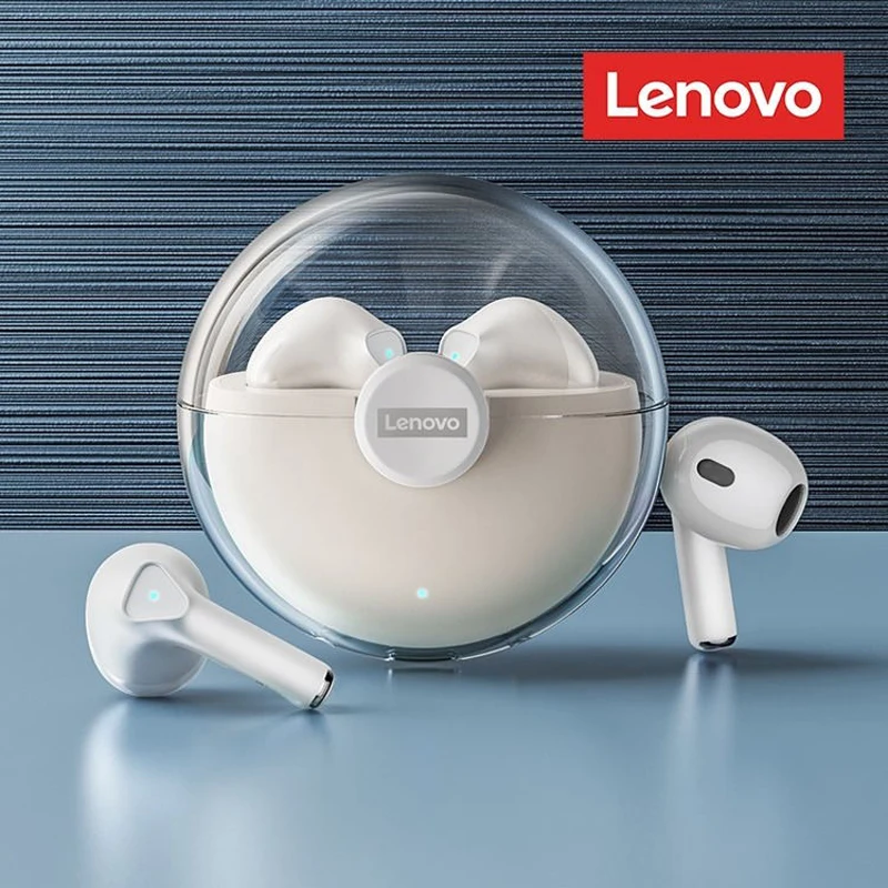 

TWS-наушники Lenovo LP80 с поддержкой Bluetooth и микрофоном