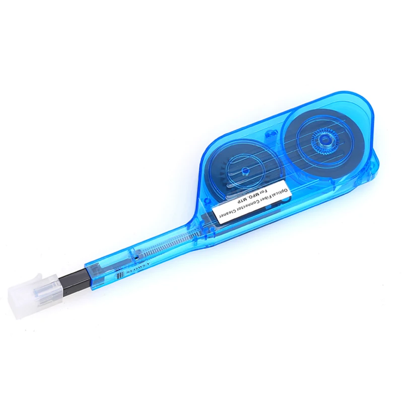 Optical Fiber Connector Cleaner For MPO MTP Optical Cleaning Box Tool One-touch fiber cleaning pen 12 core 600+ times