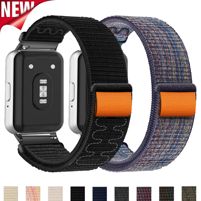 Фото Быстрый нейлоновый ремешок-петля для Samsung Galaxy Watch Fit 3, спортивный браслет-браслет для Galaxy Fit3, сменный ремешок для часов, аксессуары №1