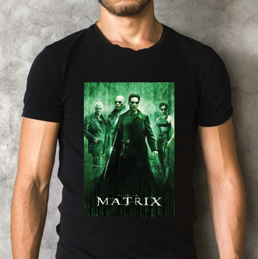 

The Matrix 1999 Classic Black T-Shirt
