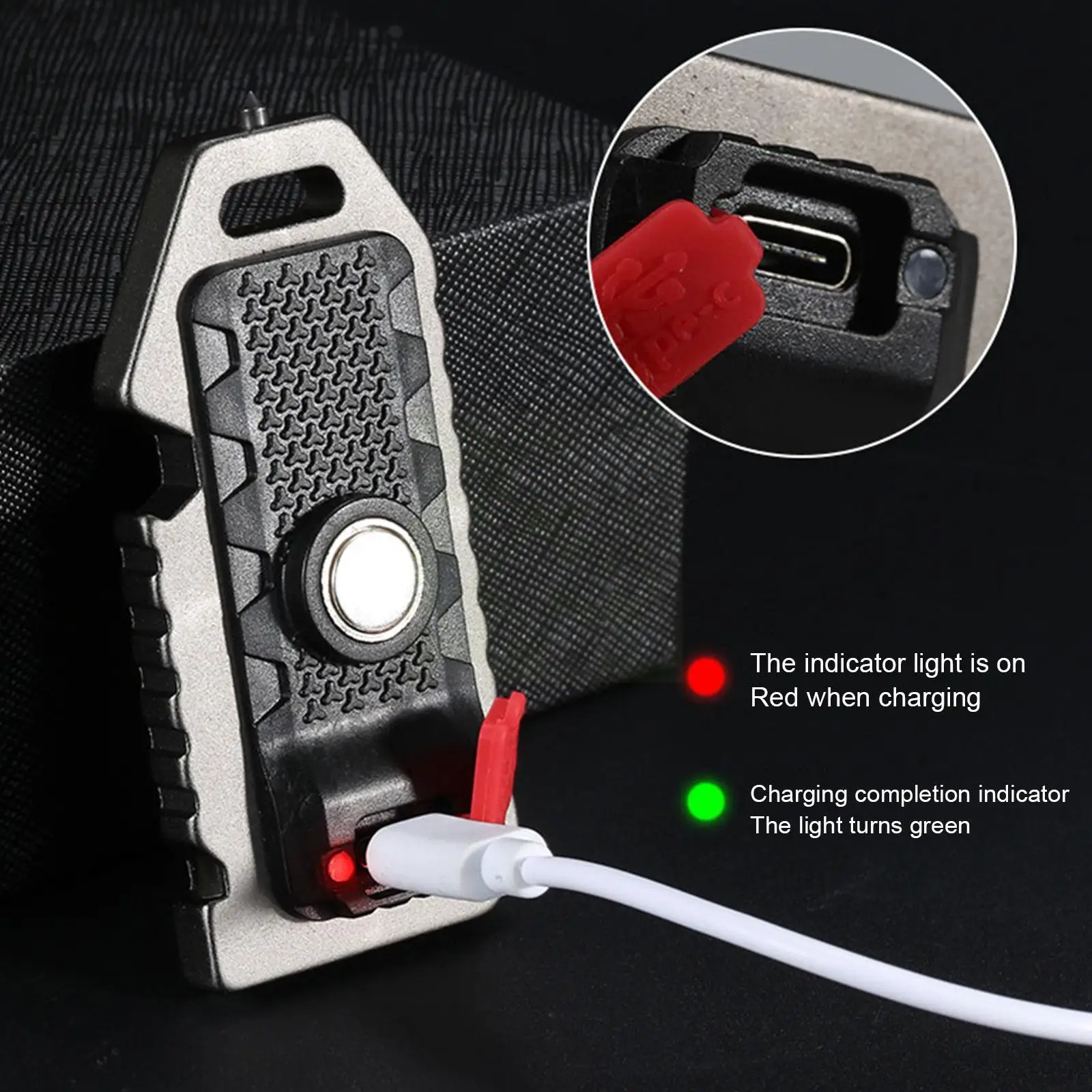 

Ultra-small Mini LED Light-emitting Small Flashlight Strong Portable Flashlight Keychain Camping Equipment Ultra-light Ligh Q2M8