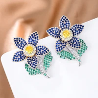 missvikki boho summer flowers earrings for women bridal wedding party be original lady charm ins style fashion jewelry