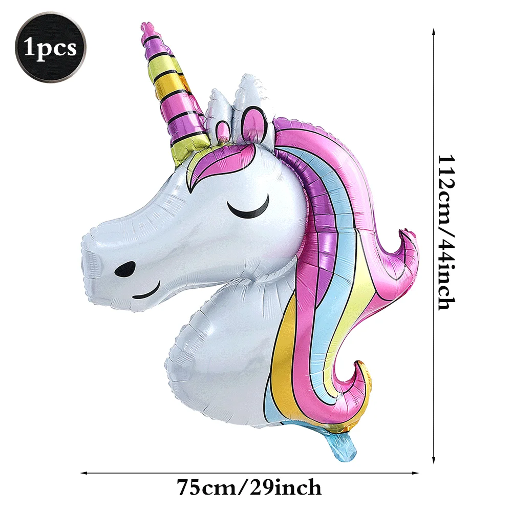 

4D фольгированные шары с единорогом EsenTroye