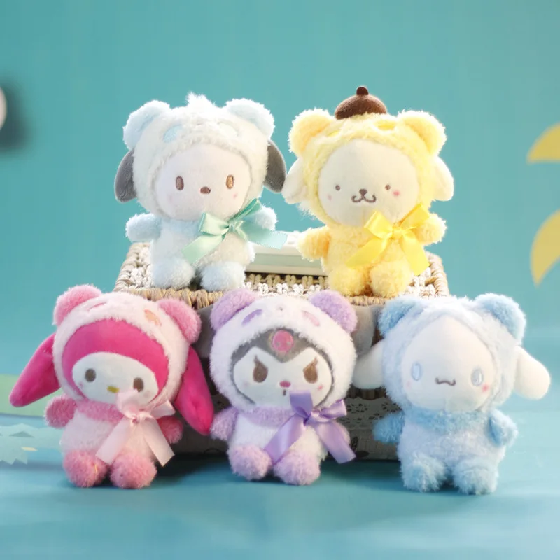 

Sanrio японская Милая курomi Cinnamolol Mymelody плюшевая игрушка кукла детская сумка подвеска брелок