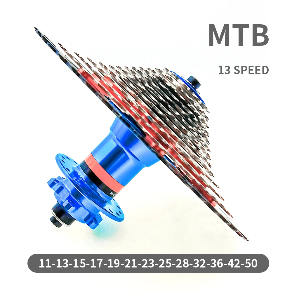 Кассета велосипедная 13 скоростей ZOAO MTB, 11-50T, 13 S, 588 г