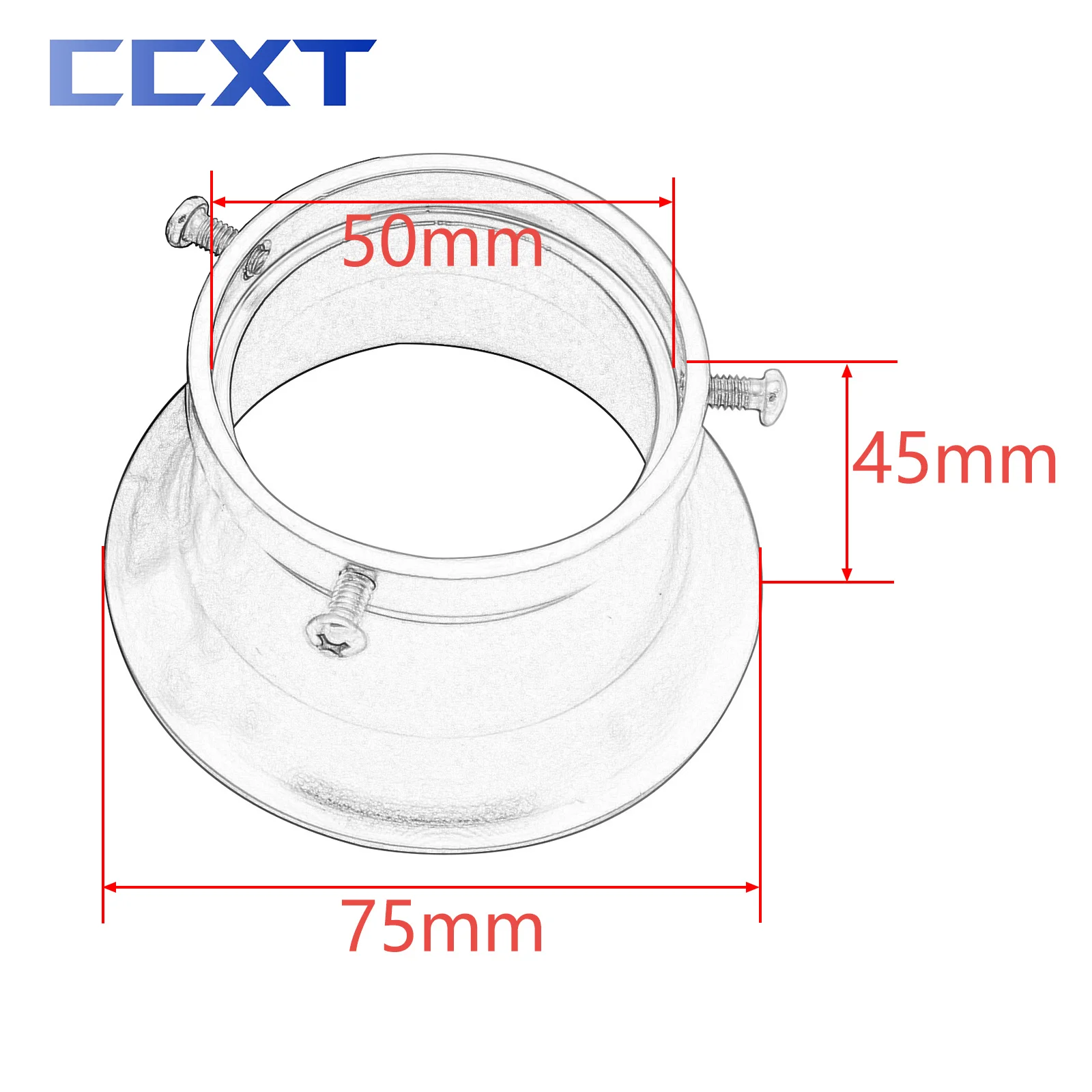 Воздушный фильтр для мотоцикла 50 мм Keihin PWK OKO Mikuni 21 24 26 28 30 PE28 карбюратор и т. Д.