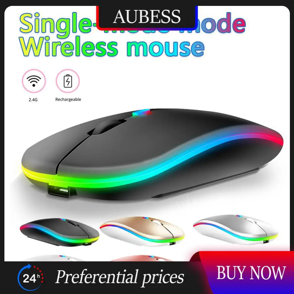 

Silent Mice 2.4g Opto-electronic Gaming Mouse 1600dpi Rechargeable Wireless Mouse For Windows / / Android / Ipad Slim Design