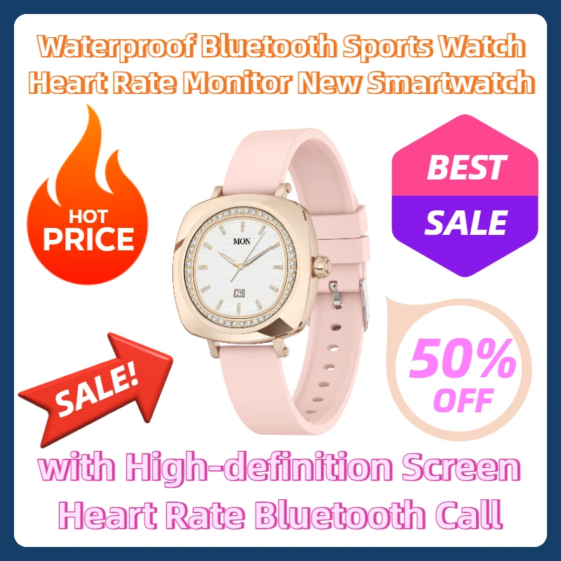 Водонепроницаемые спортивные часы с Bluetooth монитор сердечного ритма новые умные