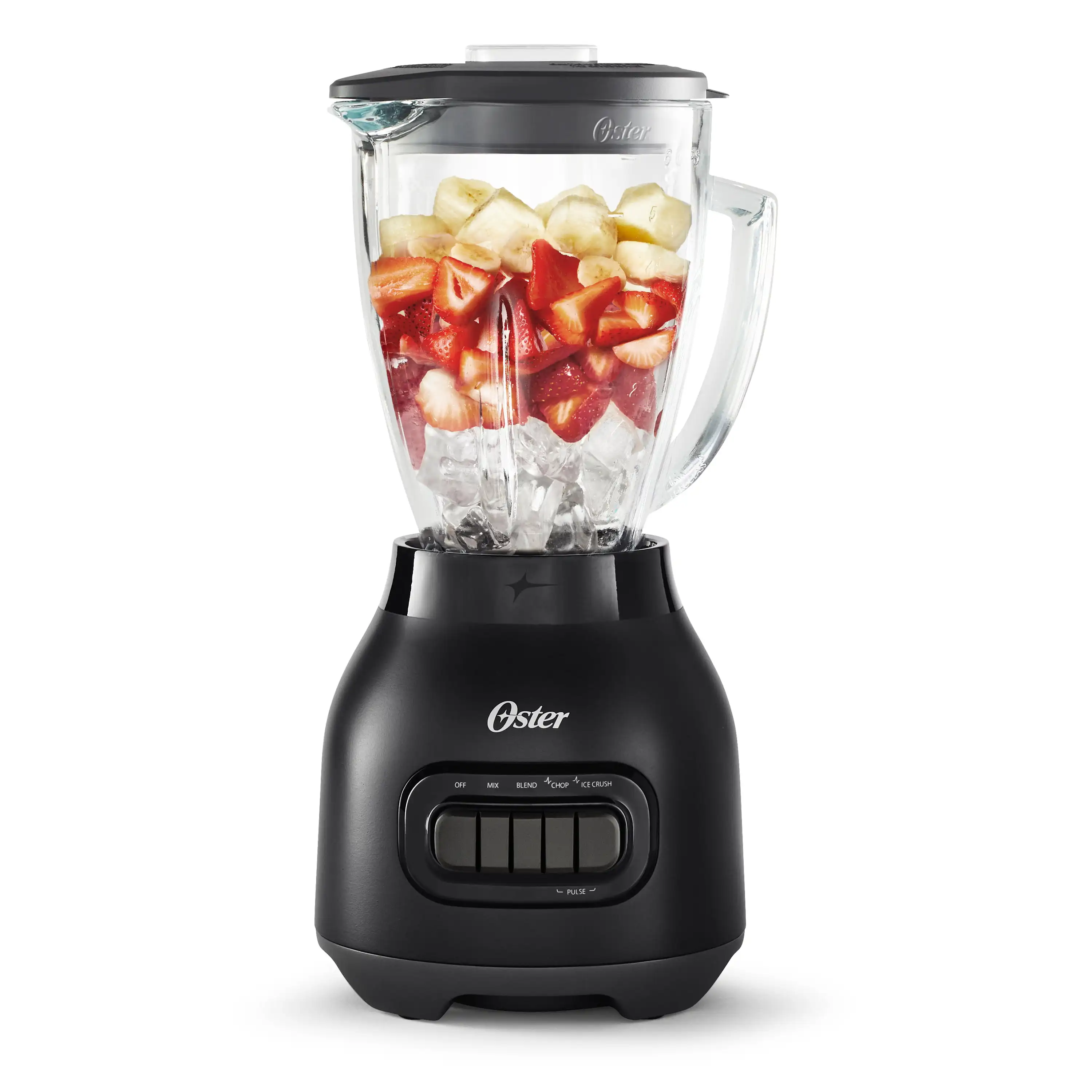 

6-Cup Blender Easy-to-Clean Smoothie Blender in Black