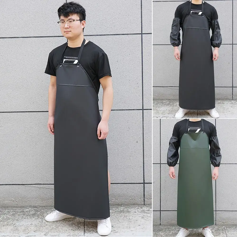 Кухонный Фартук из мягкой искусственной кожи водонепроницаемый маслостойкий