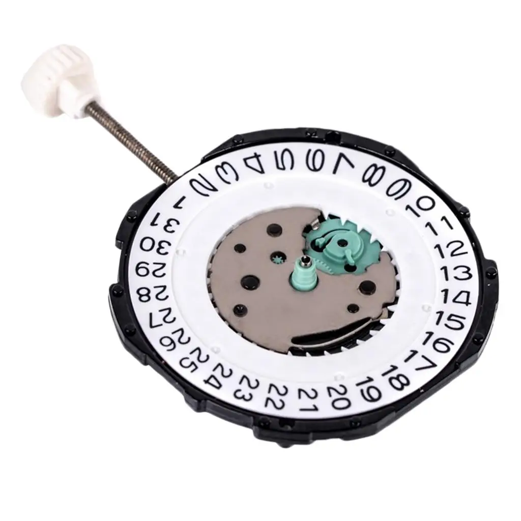 

Watch Dial Clock Movement Double/Single Calendar 3 Hands 2.4x0.4cm
