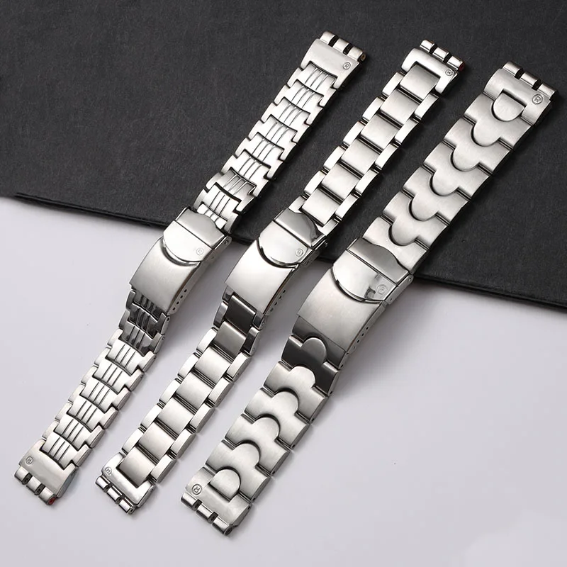 

High Quality Solid Stainless Steel Watchband For Swatch YCS YAS YGS IRONY Men's /Women's Waterproof Metal Watch Bracelets Stock