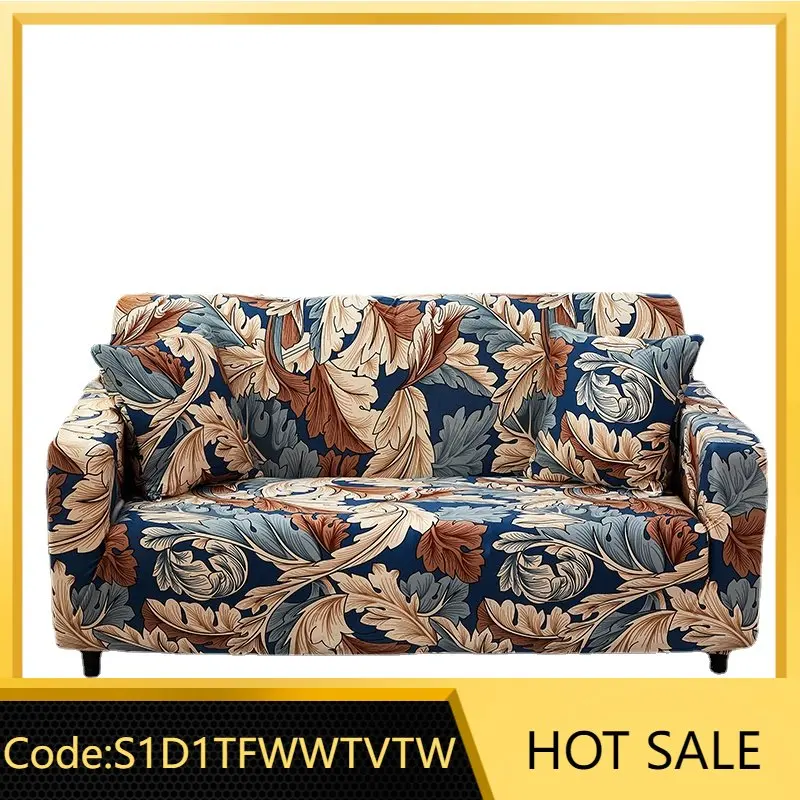 

Spandex 1/2/3/4-seater Couch Cover for Sofa Living Room Sectional Stretch Sofa Covers Armchair Slipover Furniture Protector