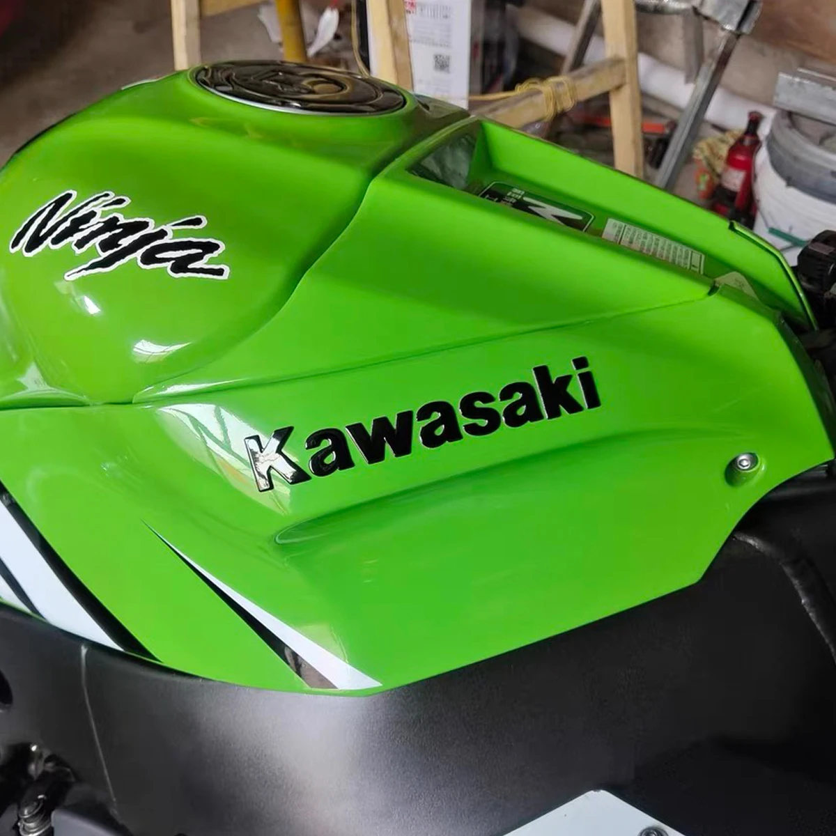 Наклейки Kawasaki 3D эмблема логотип наклейки с буквами на бак мотоцикла Z900 Z1000 Z800 Ninja