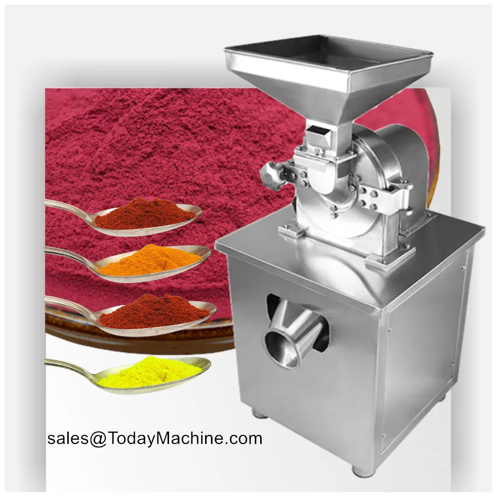 

Chili Salt Sugar Herbal Corn Rice Spice Pulverizer Chilli Mill Crusher Crushing Pepper Grinding Machine
