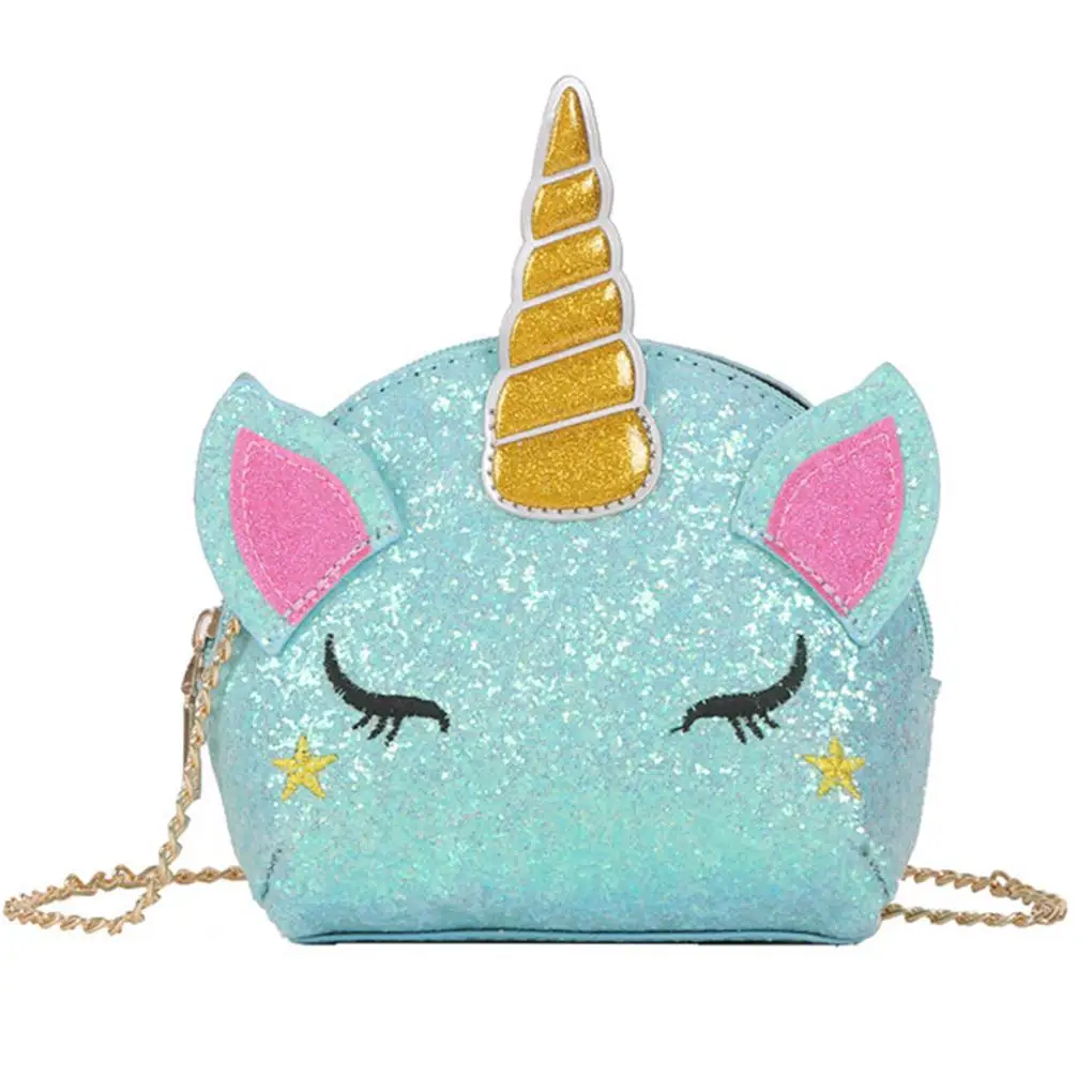 

Women Sequins Bag PU Soft Glitter Sling Chain Messenger Summer Fashion Handbag for Teenager Girls Beach Shopping