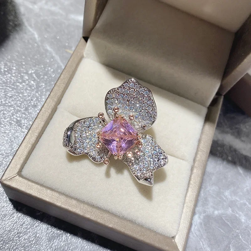 Высокое качество роскошный MDLFES Moissan Diamond Style необычные милые драгоценные камни