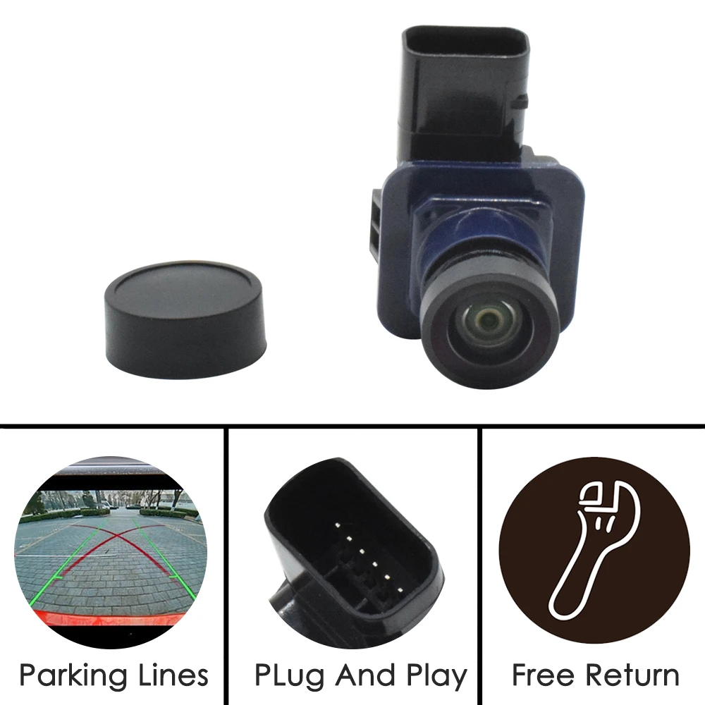 Фотокамера заднего вида с системой помощи при парковке для Ford Explorer 2013-2015