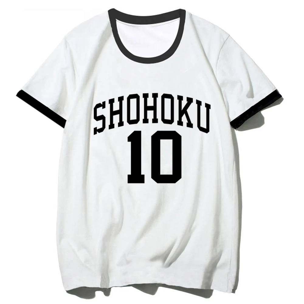 

Shohoku t-shirts women Japanese comic summer t shirt female anime clothing
