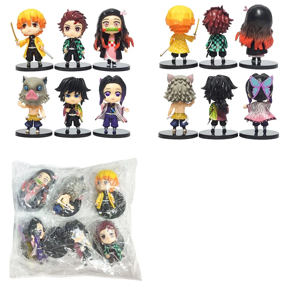 

Mini Demon Slayer figures 6 Set