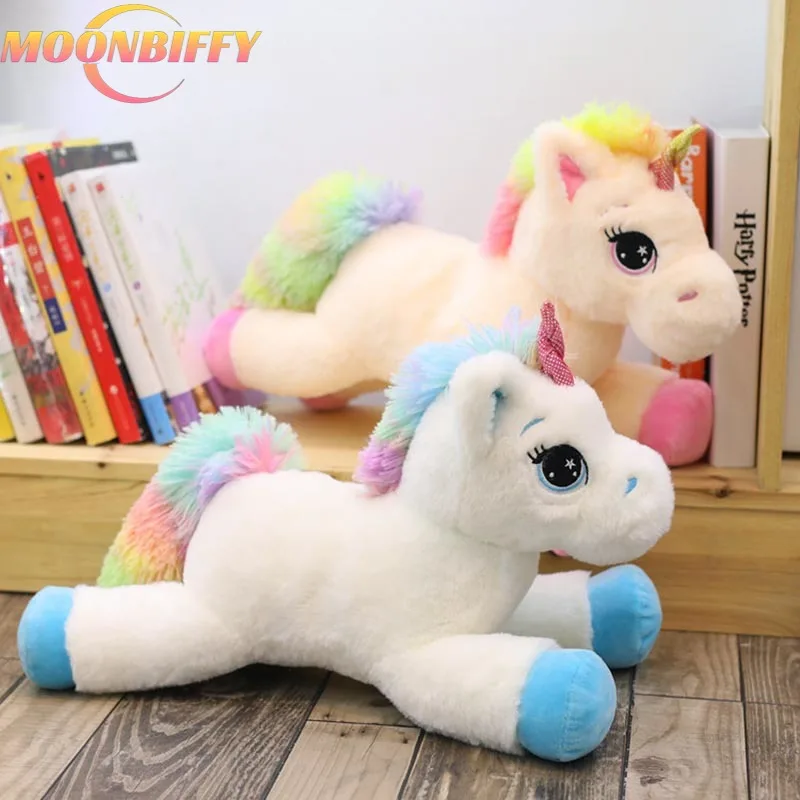 

40cm Soft Unicorn Plush Toy Baby Kids Appease Sleeping Pillow Doll Animal Stuffed Plush Toy Birthday Gifts for Girls Children