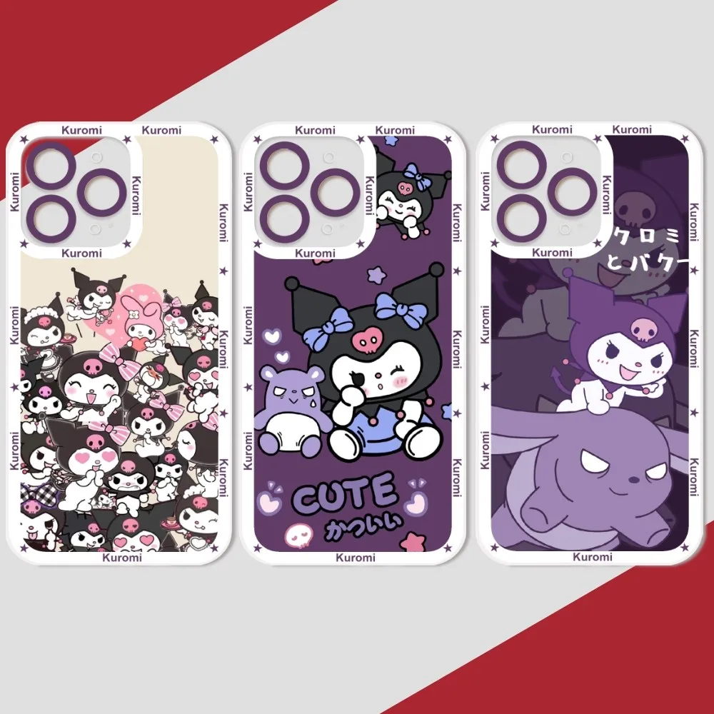 

Cute Cartoon Sanrio Kuromi Mymelody Phone Case Phone Case For IPhone 11 12 13 Mini Pro Max 14 Pro Max Case Shell Funda Cover
