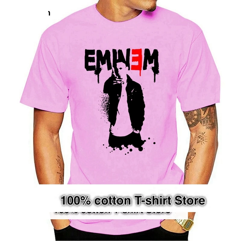 

Eminem T Shirt Bad Meets Evil rap rock Men's T-Shirt For Men New Short Sleeve Casual Top Tee Camisetas Masculina Design T Shirts