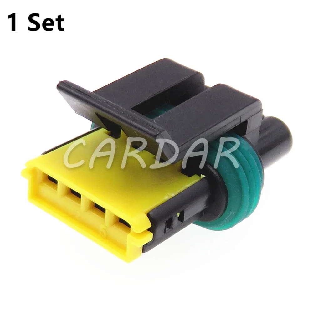 

1 комплект, 4-контактный автоматический электрический разъем серии 1,5, сборка переменного тока, автомобильный провод, кабель, пластиковый корпус, водонепроницаемая розетка