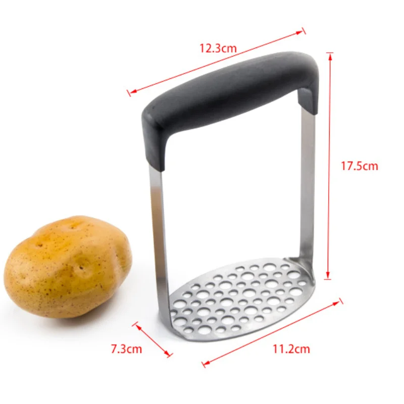 Potato Masher Pumpkin Mashed Purple Potato Masher Manual Yam Masher Stainless Steel Fruit Vegetable Tool Kitchen Accessories images - 6