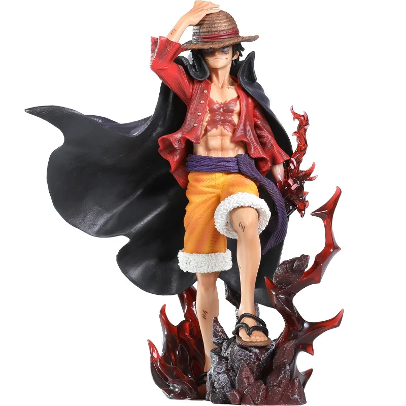 

Anime Figure New One Piece Luffy Anime Figure Monkey D. Luffy Action Figurine 25cm PVC Collectible Model Doll Toys