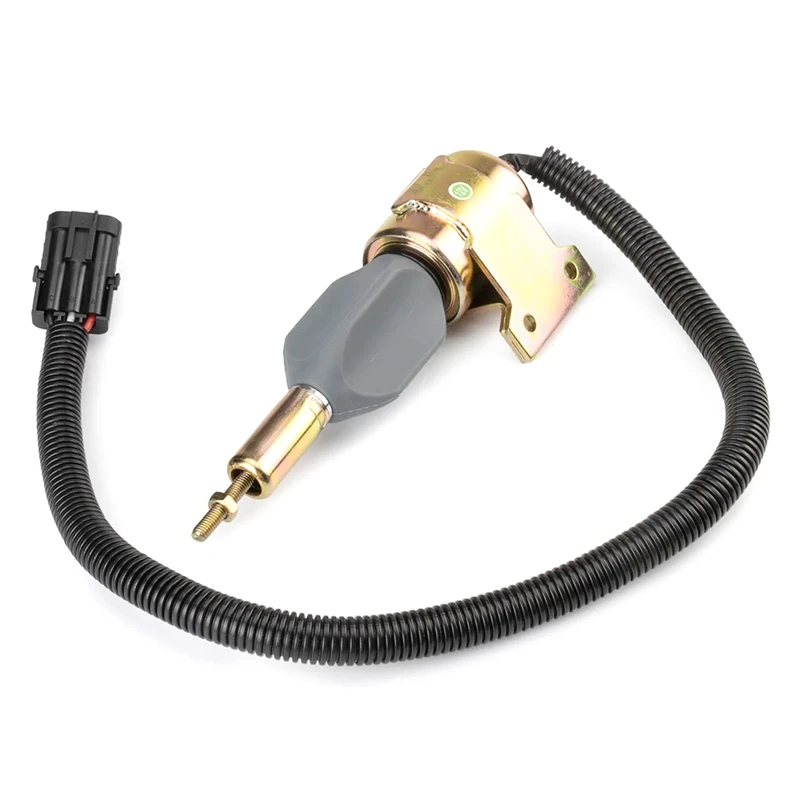 12 В стопорный электромагнитный клапан для Cummins Hyundai Электромагнит отключения