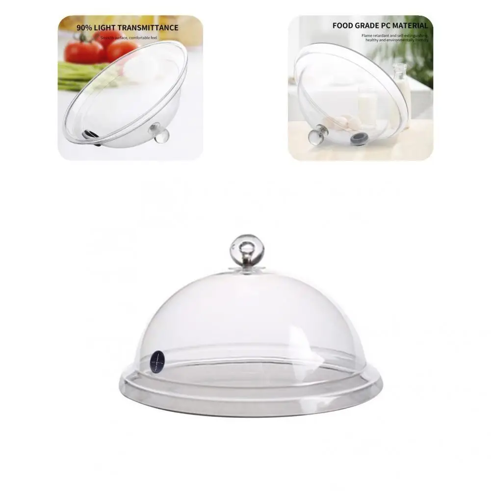 

Anti-wear Plastic Stable Heat-resistant Smoking Cloche Cap for Home