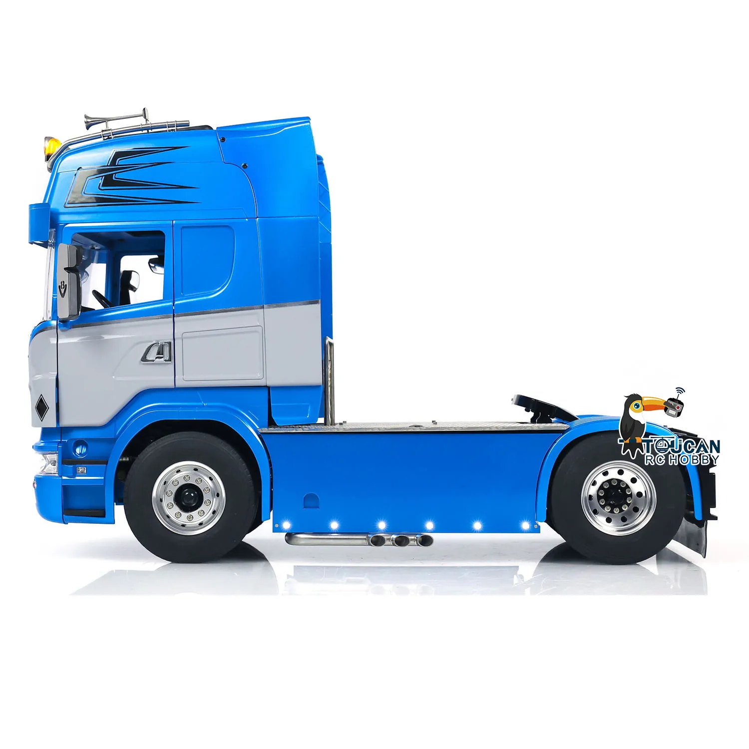 Игрушки 4X4 RTR масштаб 1/14 LESU Радиоуправляемый трактор крашеный готовый автомобиль