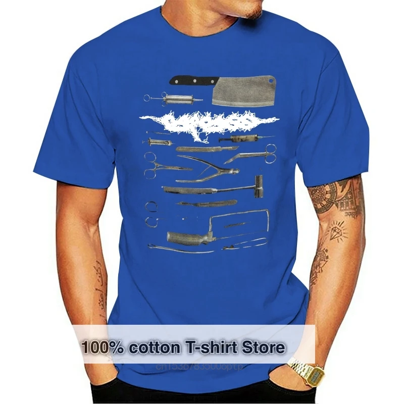 Carcass Men's Tools T-shirt Black Summer O-Neck Hipster Tops Men Summer Short Sleeves Casual Fashion Classic T Shirt