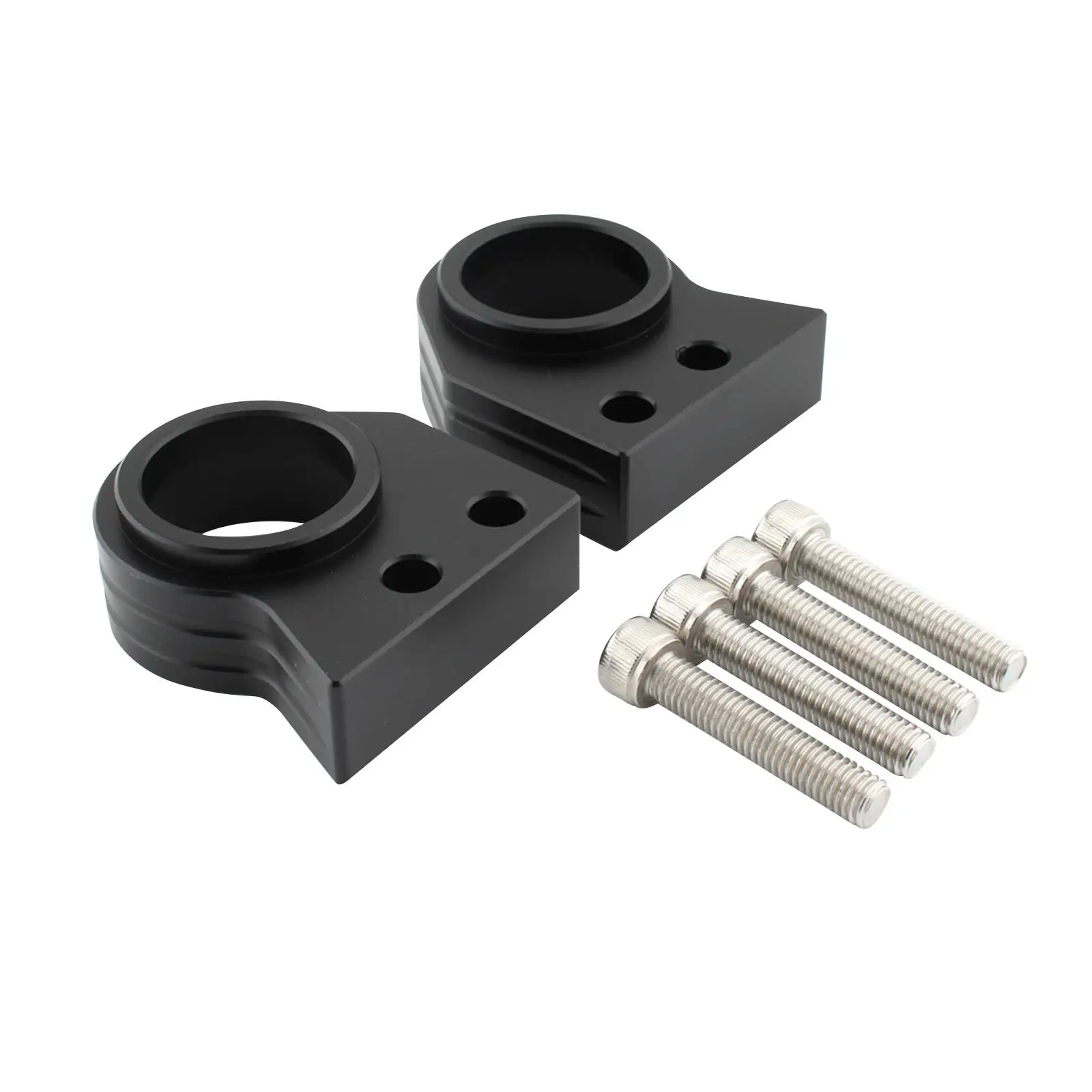 2 Pieces Handlebar Risers Motorcycle Accessories Parts Riser Extender 20mm Heightened Lifting for Kawasaki Zzr600