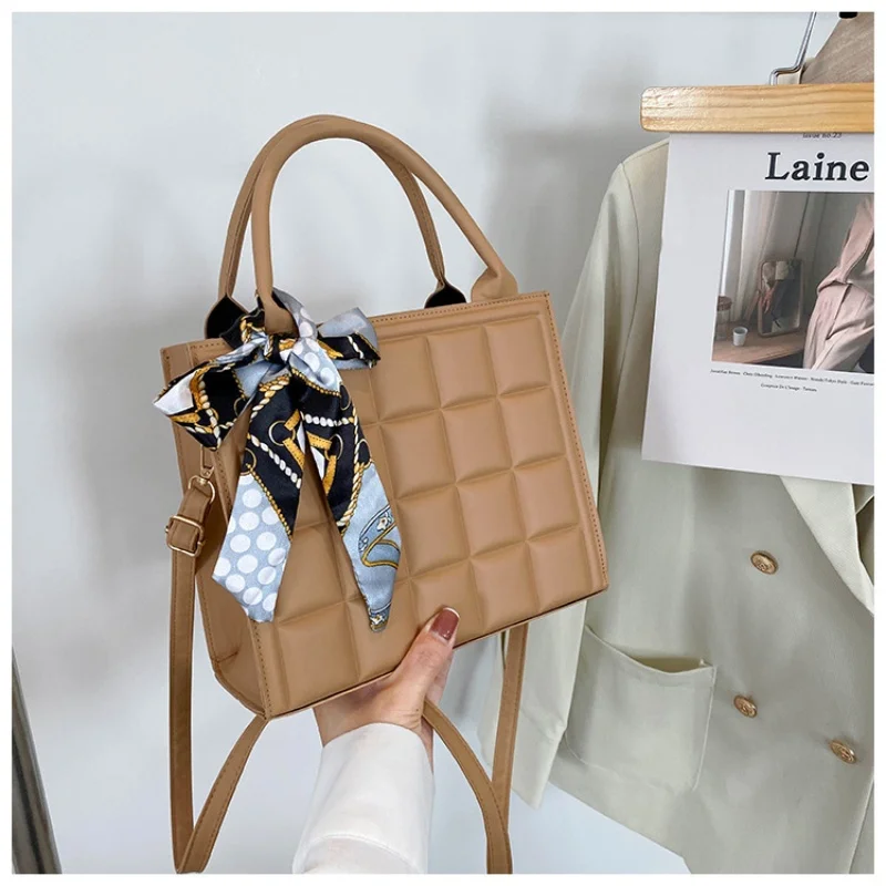 Модная женская сумка через плечо в стиле ретро простой шарф SIlk