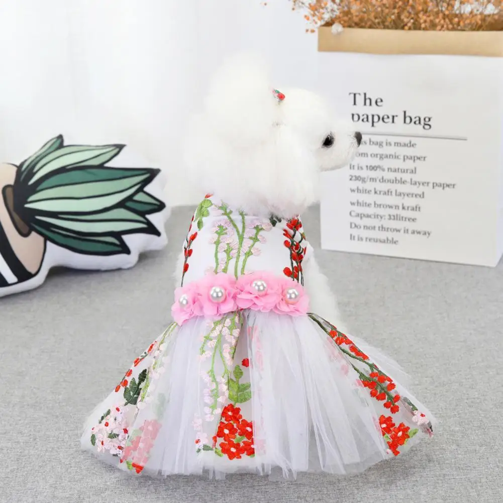 

Pet Skirt Wedding Dress Pet Princess Dress For Dog Puppy Cats Skirt Dog Dress Dog Skirt vestidos para perritas юбка для собак