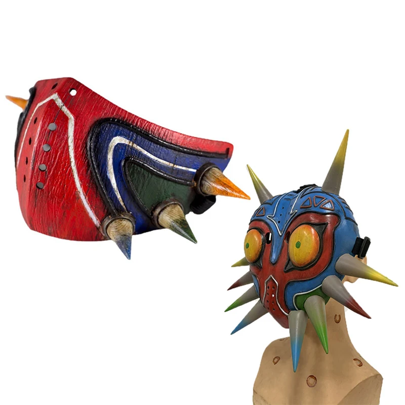 

Маскарадная маска из латекса с дыханием дикого маджора, реквизит для ролевых игр для взрослых, маска для лица на Хэллоуин, карнавал, вечевеч...