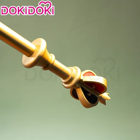 Riddle трость золотисто-красная для косплея