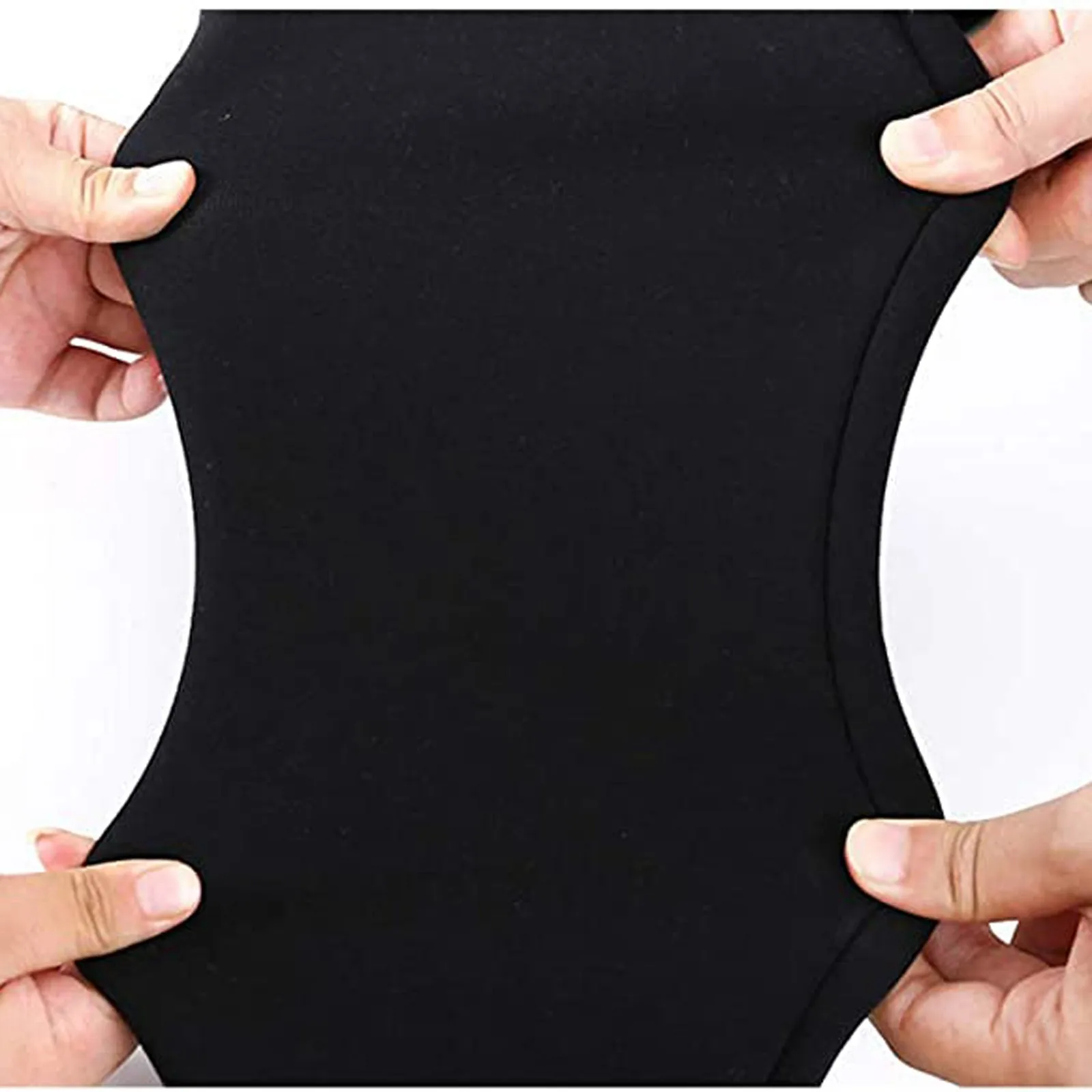 Бархатные теплые брюки с высокой талией однотонные удобные эластичные